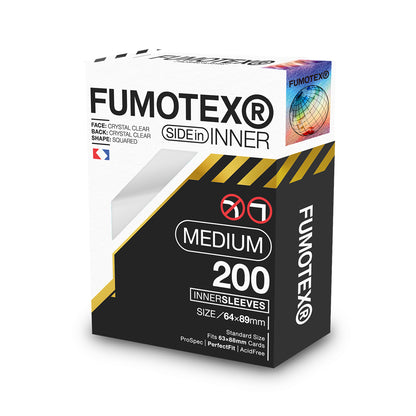 FUMOTEX(フモテックス) INNER SLEEVE(インナー スリーブ) ミディアムリジッド 200枚入
