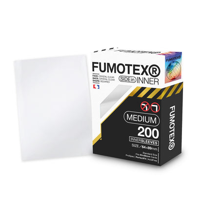 FUMOTEX(フモテックス) INNER SLEEVE(インナー スリーブ) ミディアムリジッド 200枚入