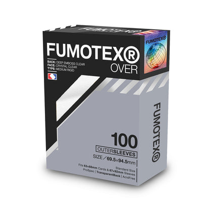FUMOTEX(フモテックス) OVER SLEEVE(オーバー スリーブ) エンボスクリア 100枚入
