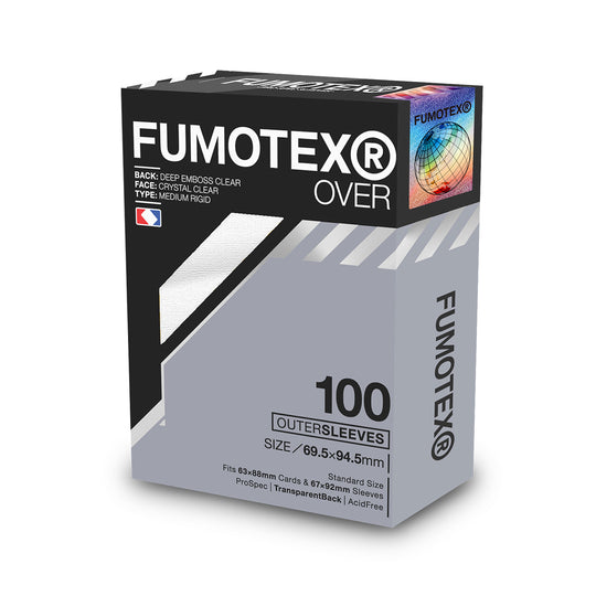 FUMOTEX(フモテックス) OVER SLEEVE(オーバー スリーブ) エンボスクリア 100枚入