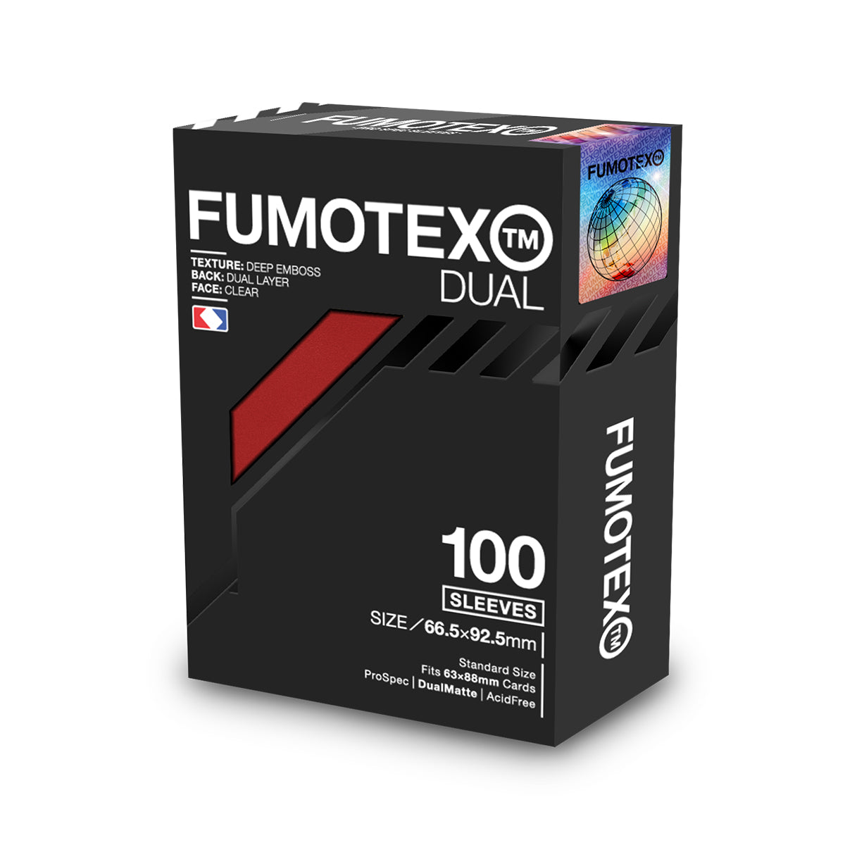 FUMOTEX DUAL スリーブまとめ売り fumotex_dual_CarmineRose1.jpg?