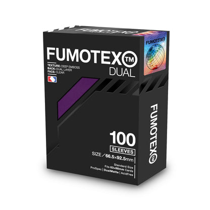 FUMOTEX(フモテックス) DUAL SLEEVE(デュアル スリーブ) 100枚入