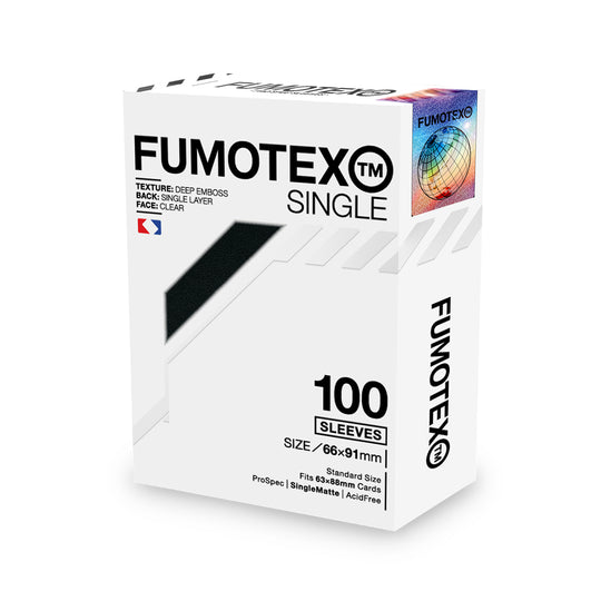 FUMOTEX(フモテックス) SINGLE SLEEVE(シングル スリーブ) 100枚入
