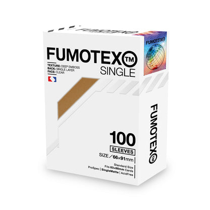 FUMOTEX(フモテックス) SINGLE SLEEVE(シングル スリーブ) 100枚入