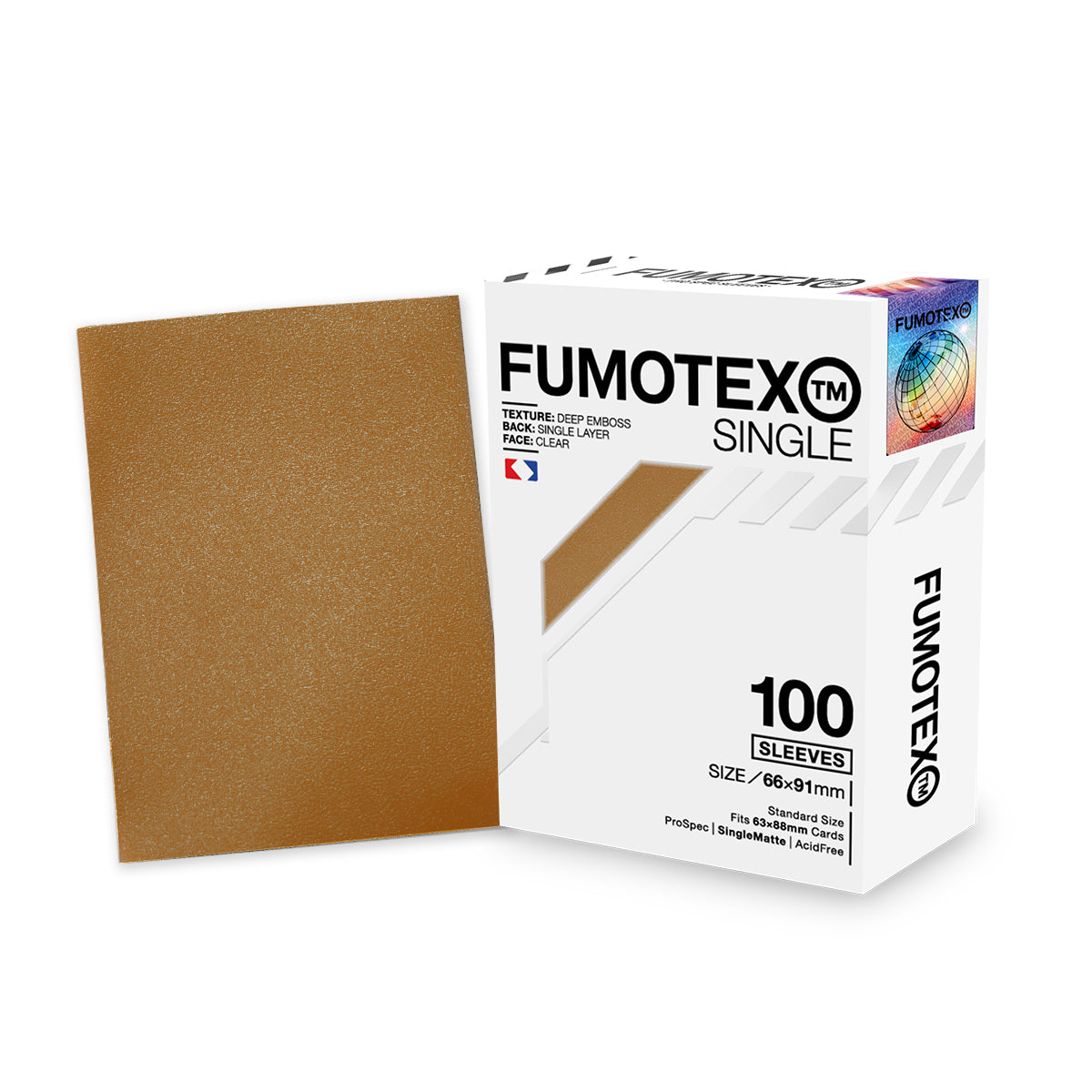 FUMOTEX(フモテックス) SINGLE SLEEVE(シングル スリーブ) 100枚入