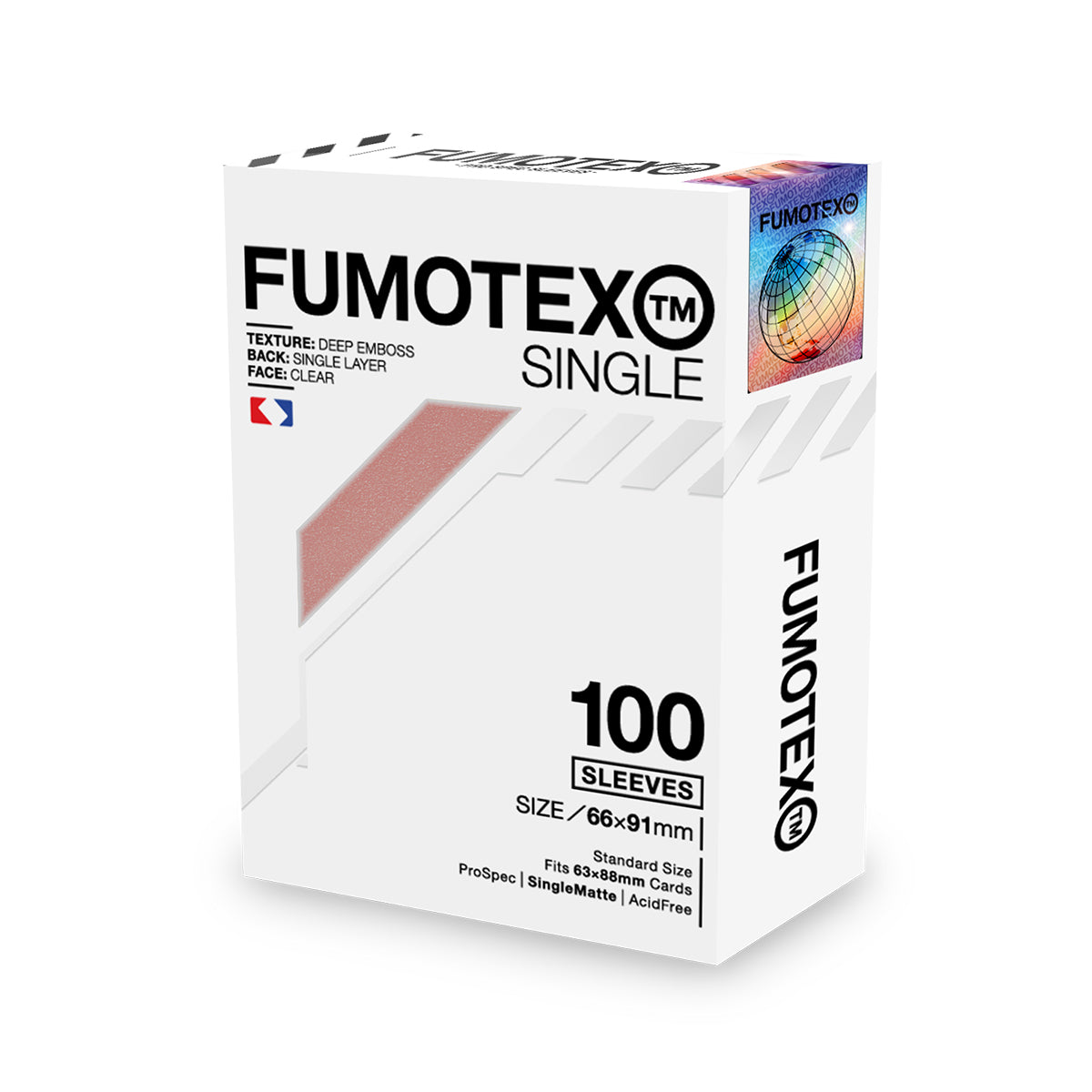 FUMOTEX(フモテックス) SINGLE SLEEVE(シングル スリーブ) 100枚入
