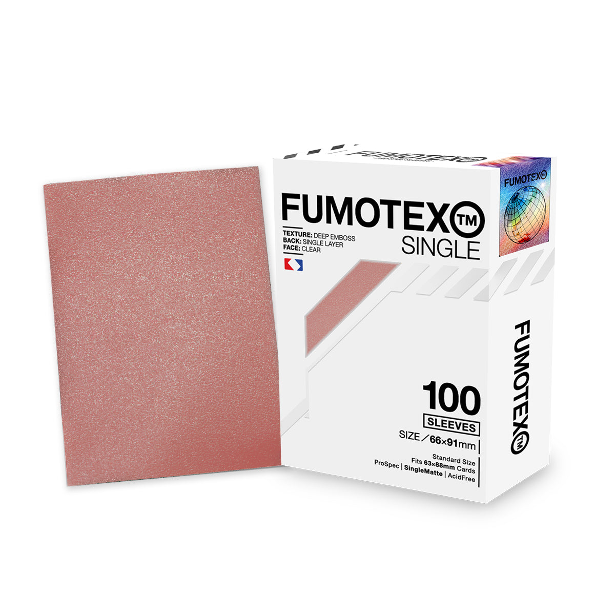 FUMOTEX(フモテックス) SINGLE SLEEVE(シングル スリーブ) 100枚入