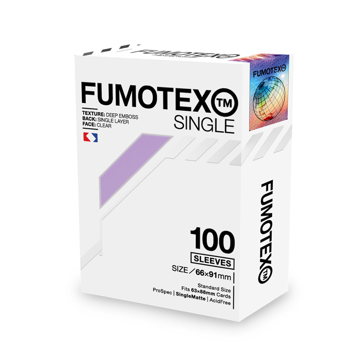 FUMOTEX(フモテックス) SINGLE SLEEVE(シングル スリーブ) 100枚入