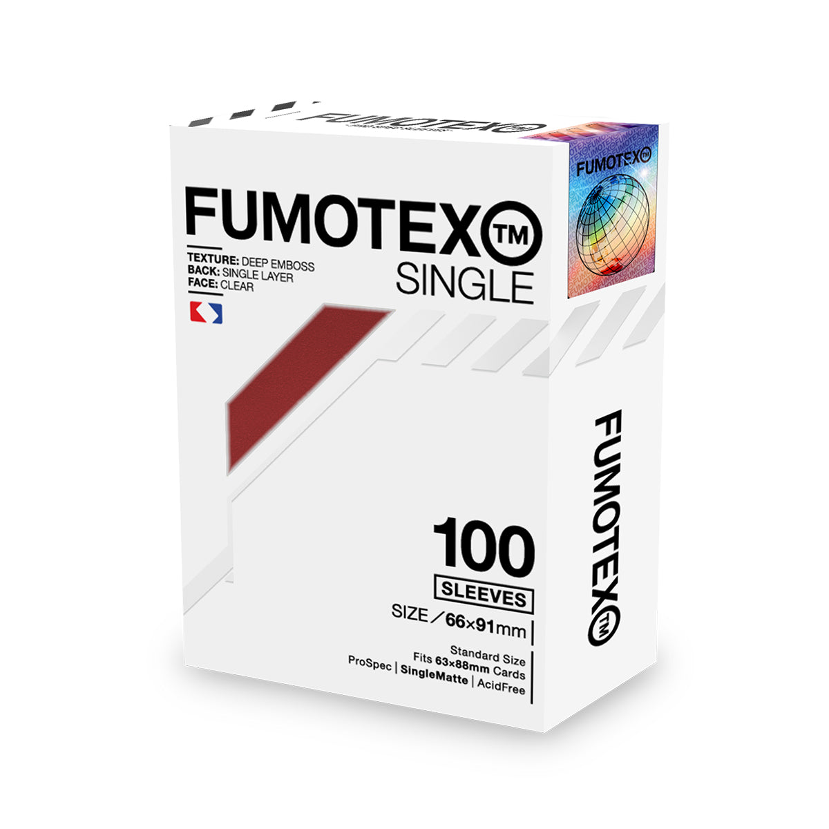 FUMOTEX(フモテックス) SINGLE SLEEVE(シングル スリーブ) 100枚入