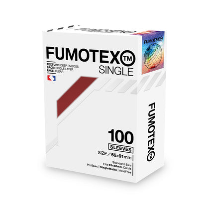 FUMOTEX(フモテックス) SINGLE SLEEVE(シングル スリーブ) 100枚入