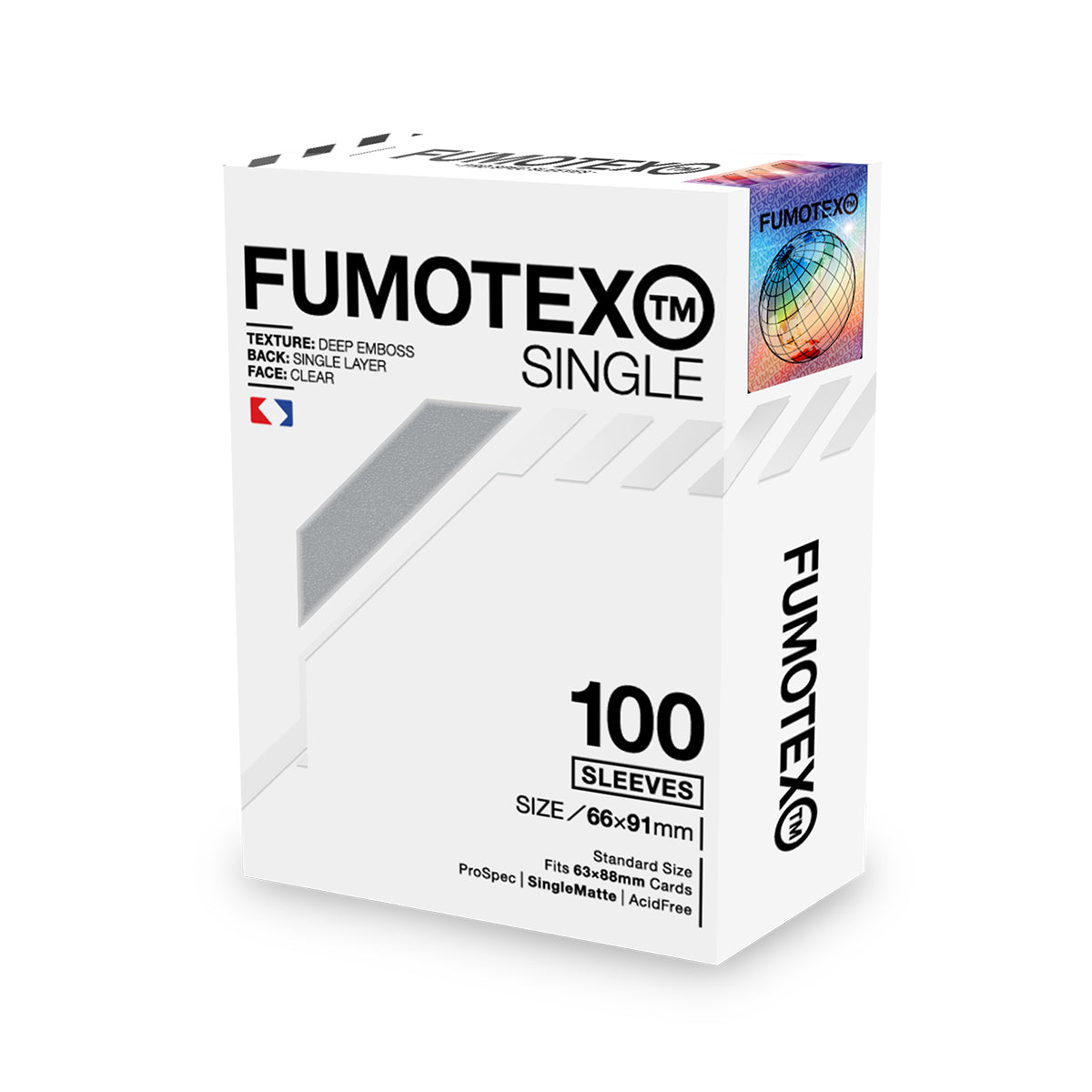FUMOTEX(フモテックス) SINGLE SLEEVE(シングル スリーブ) 100枚入