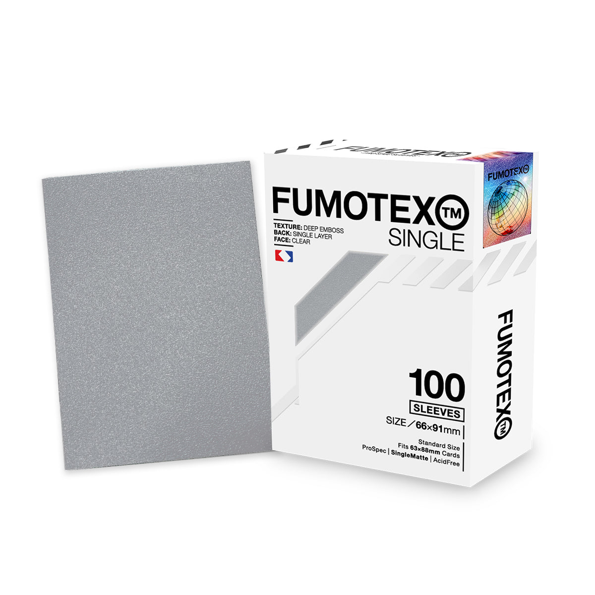 FUMOTEX(フモテックス) SINGLE SLEEVE(シングル スリーブ) 100枚入