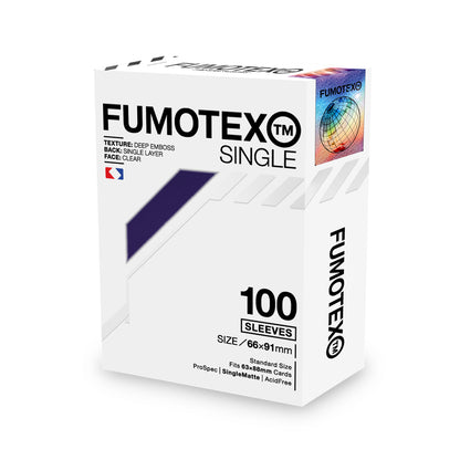FUMOTEX(フモテックス) SINGLE SLEEVE(シングル スリーブ) 100枚入
