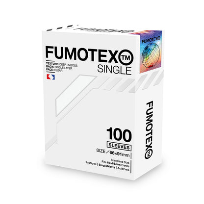 FUMOTEX(フモテックス) SINGLE SLEEVE(シングル スリーブ) 100枚入