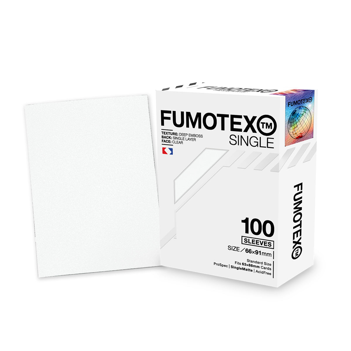 FUMOTEX(フモテックス) SINGLE SLEEVE(シングル スリーブ) 100枚入