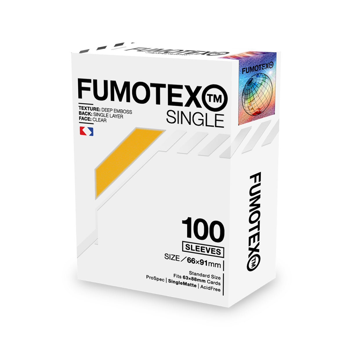 FUMOTEX(フモテックス) SINGLE SLEEVE(シングル スリーブ) 100枚入