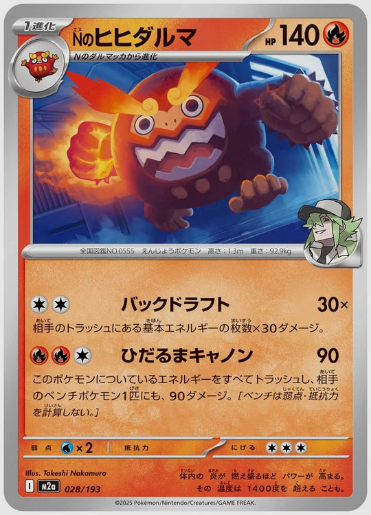 Nのヒヒダルマ [M2a. 028/193]