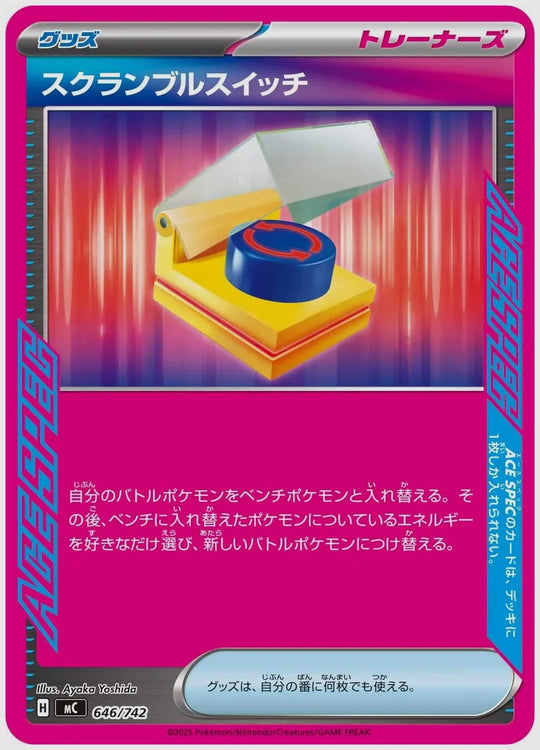 スクランブルスイッチ [MC. 646/742]