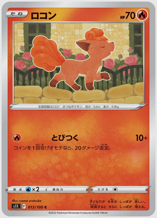 ロコン(C) [S11. 013/100]