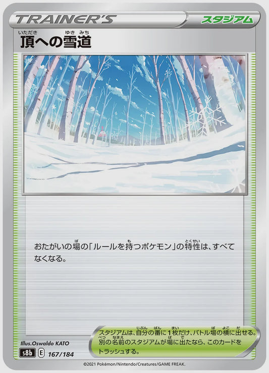 頂への雪道 [S8b. 167/184]