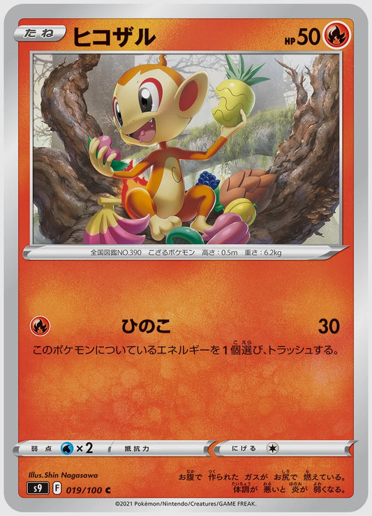 ヒコザル(C) [S9. 019/100]