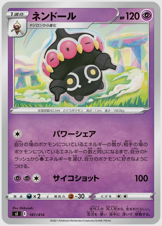ネンドール [SI. 181/414]