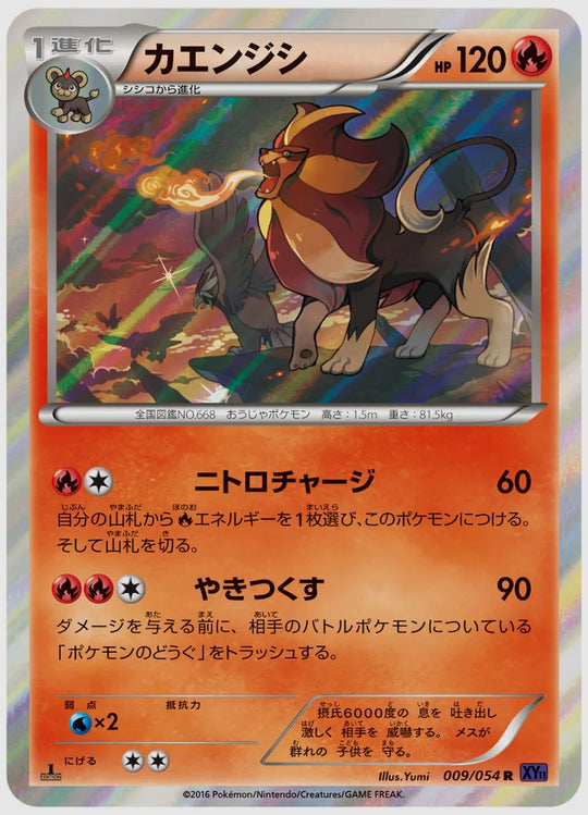 カエンジシ(R)《1ED》 [XY11B. 009/054]
