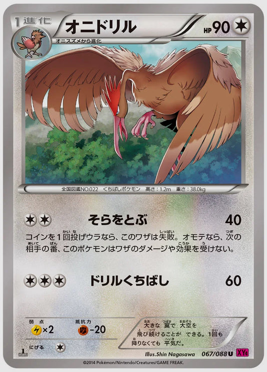 オニドリル(U)《1ED》 [XY4. 067/088]