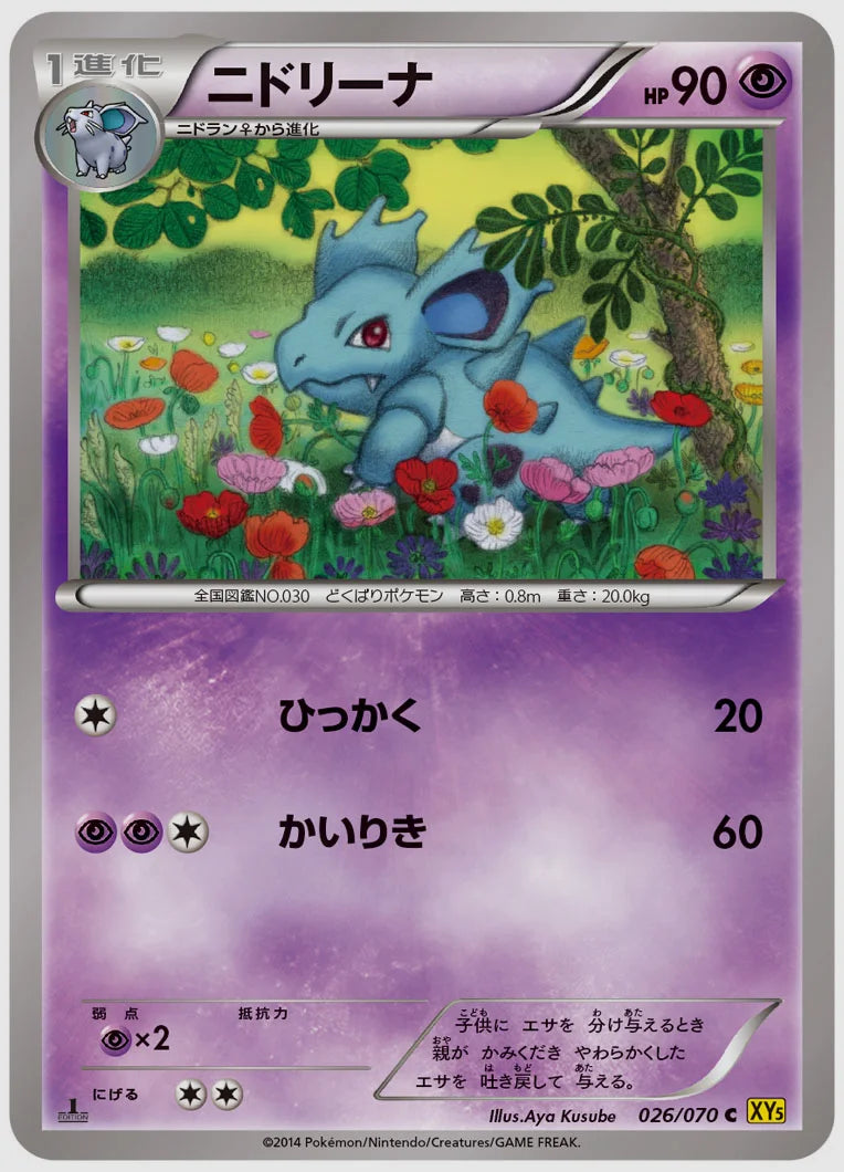 ニドリーナ(C)《1ED》 [XY5G. 026/070]