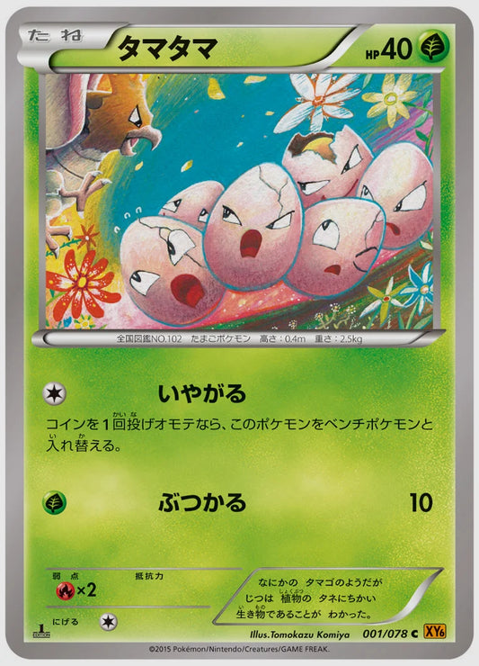 タマタマ(C)《1ED》 [XY6. 001/078]